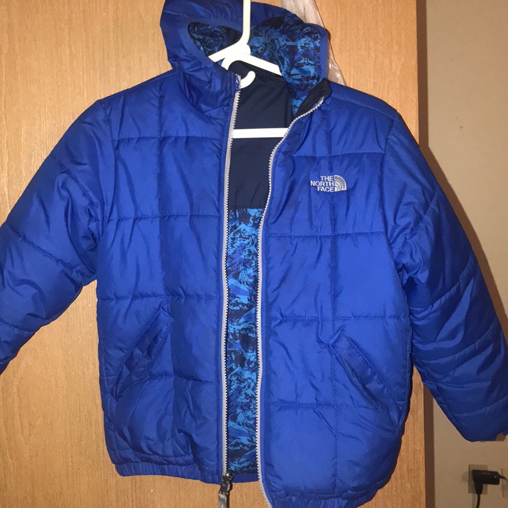 Reversible North Face Jacket with hood